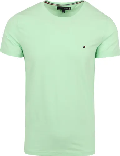 Tommy Hilfiger Logo T Shirt Light Green