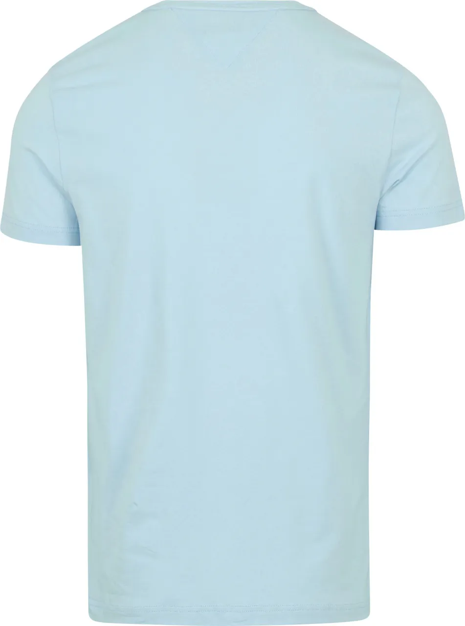Tommy Hilfiger Logo T Shirt Light Light blue Blue