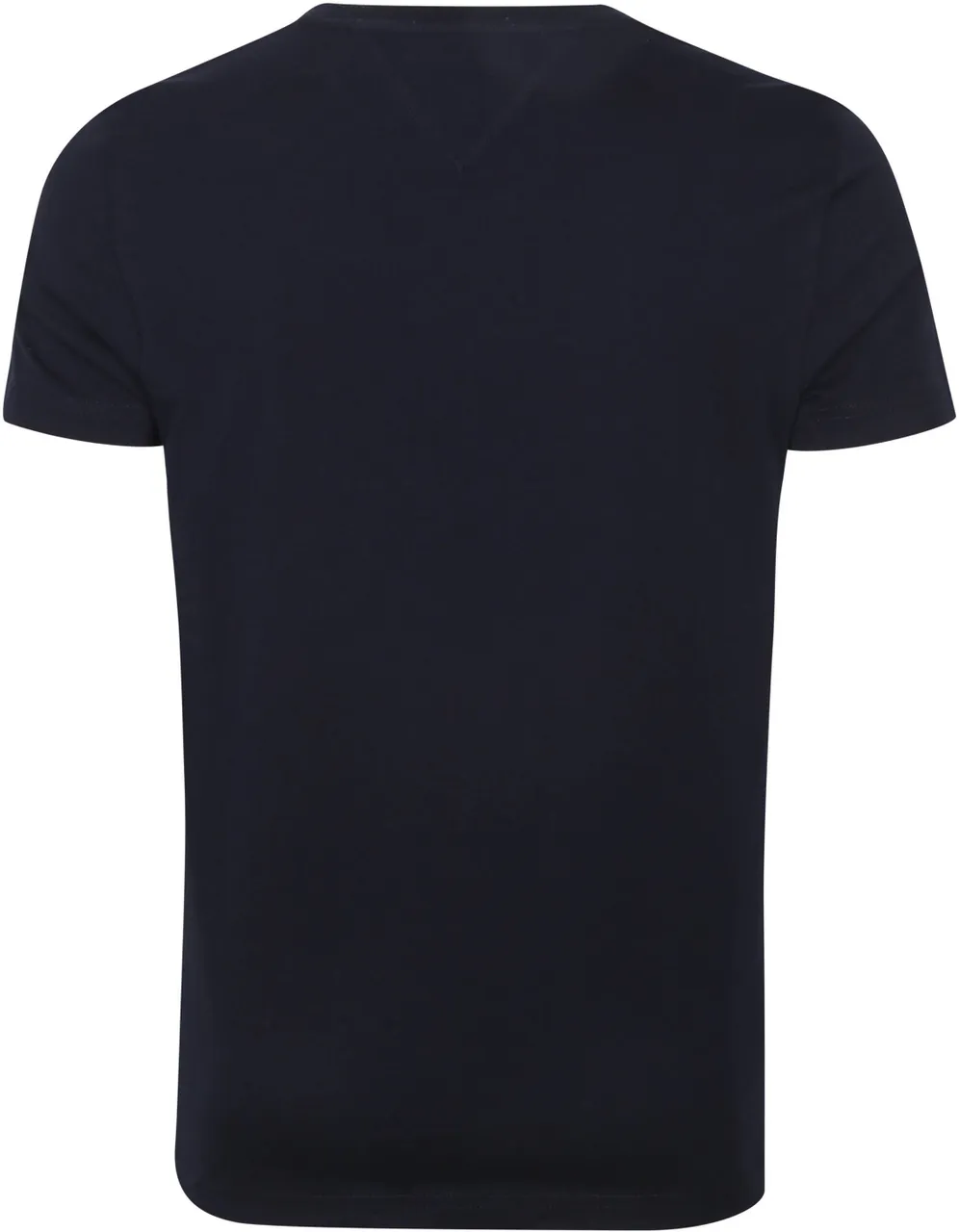 Tommy Hilfiger Logo T Shirt Navy Dark Blue Blue
