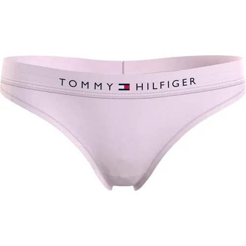 Tommy Hilfiger Logo Thong - Pink