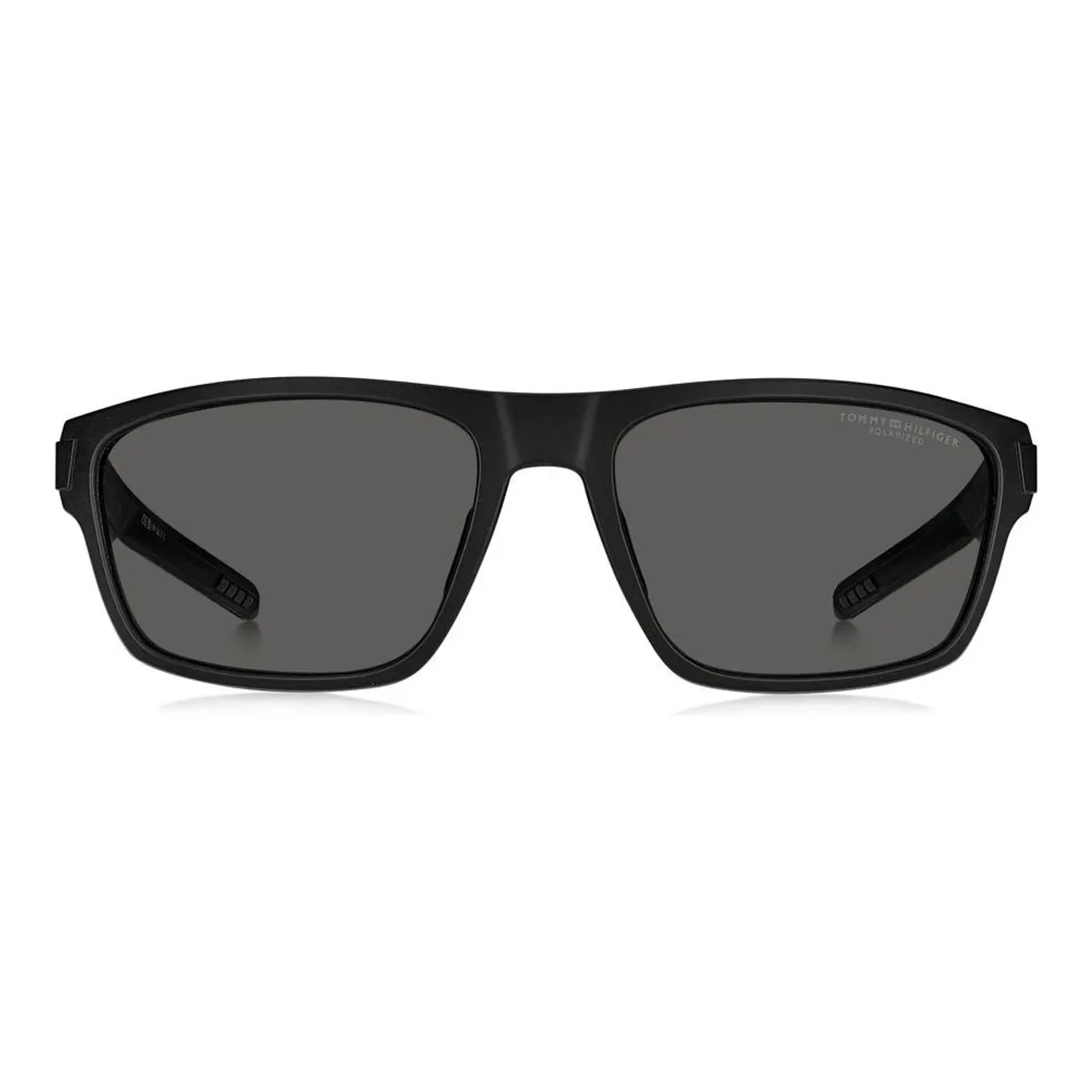 Tommy Hilfiger , Matte Black/Grey Sunglasses TH 1978/S ,Black male, Sizes: