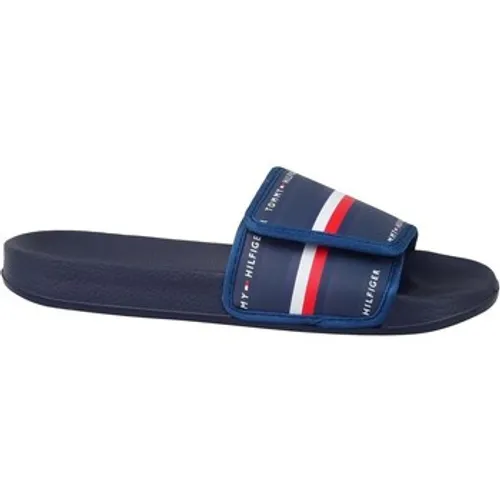 Tommy Hilfiger  Maxi Velcro Pool Slide  boys's Children's Outdoor Shoes in Marine