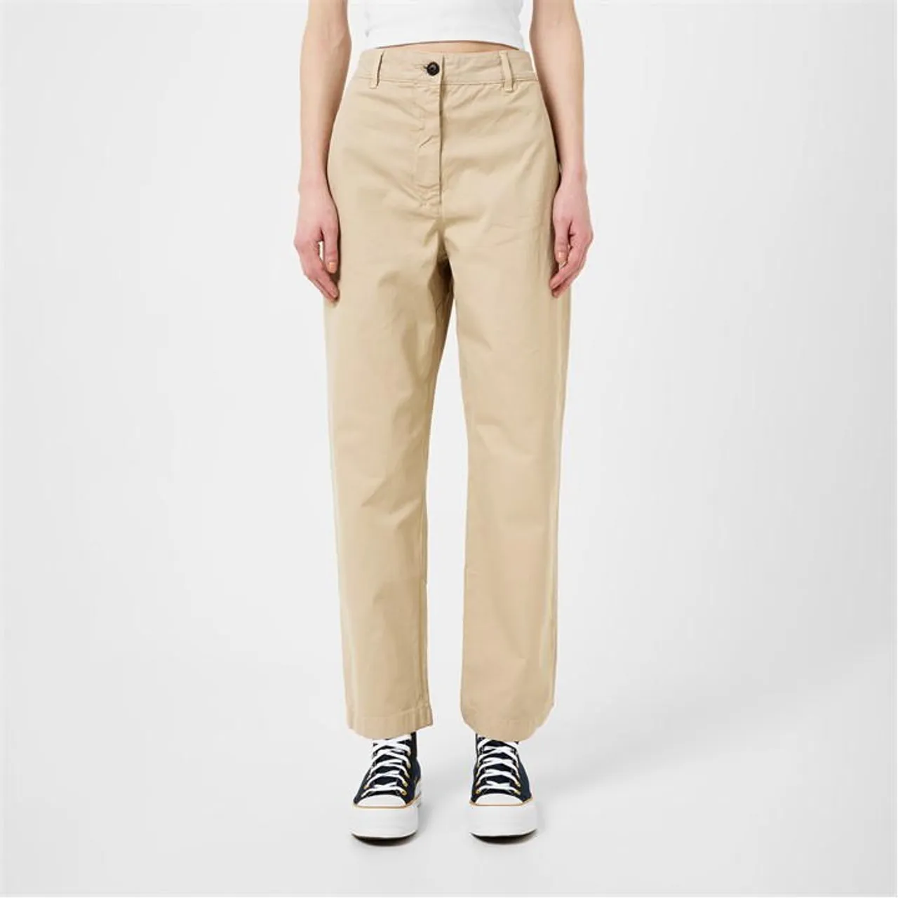 Tommy Hilfiger Md Tapered Chino Pant - Cream