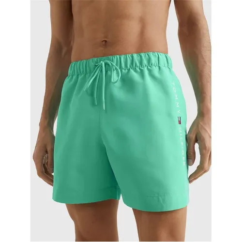 Tommy Hilfiger Medium Drawstring Swim Shorts - Green