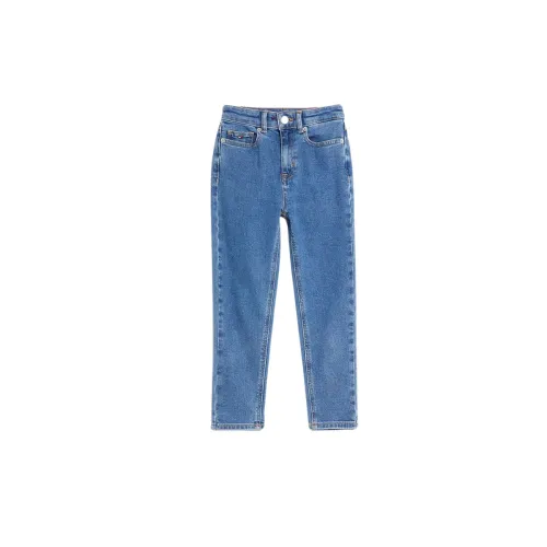Tommy Hilfiger , Medium Wash Jeans for Girls ,Blue unisex, Sizes: