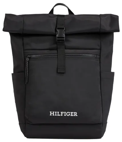 Tommy Hilfiger Men Backpack Monotype Rolltop Hand Luggage