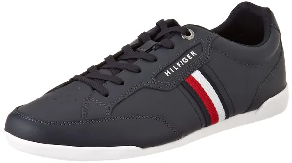 Tommy Hilfiger Men Classic Low Cupsole Leather Trainers