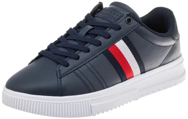 Tommy Hilfiger Men Cupsole Supercup Leather Trainers