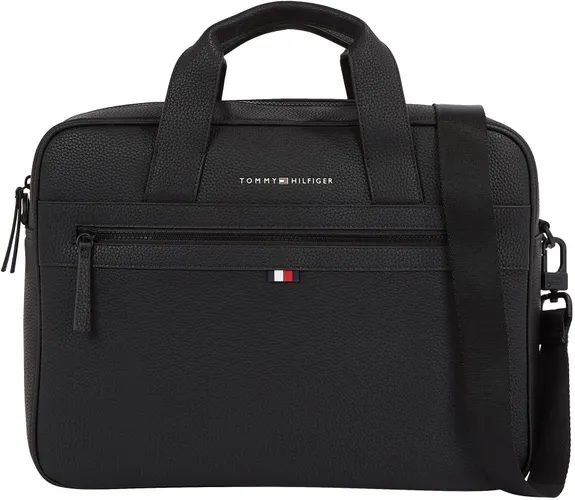 Tommy Hilfiger Men Essential PU Computer Bag 14 Inch