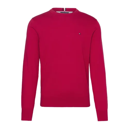 Tommy Hilfiger , Men Magenta Sweater 1985 Collection ,Pink male, Sizes: