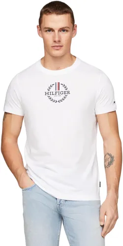 Tommy Hilfiger Men Short-Sleeve T-Shirt Global Stripe Crew