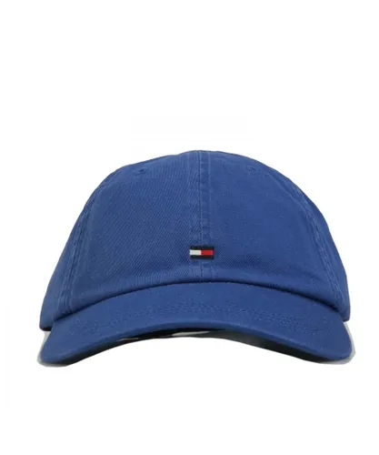Tommy Hilfiger Mens Accessories Flag Cap in Blue Cotton - One