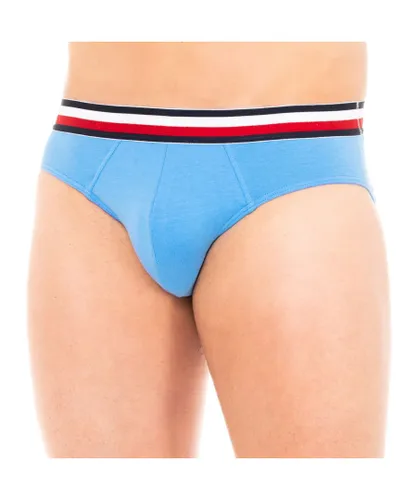 Tommy Hilfiger Mens breathable fabric brief with anatomical front UM0UM00757 - Blue