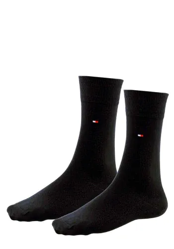 Tommy Hilfiger Men's Classic 2P Calf Socks