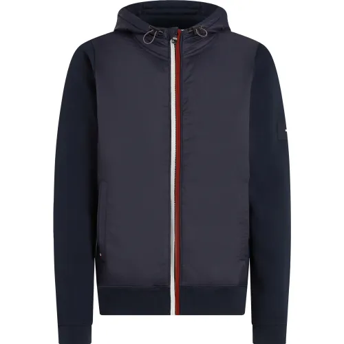 Tommy Hilfiger , Mens Clothing Outerwear Blue Aw23 ,Blue male, Sizes:
