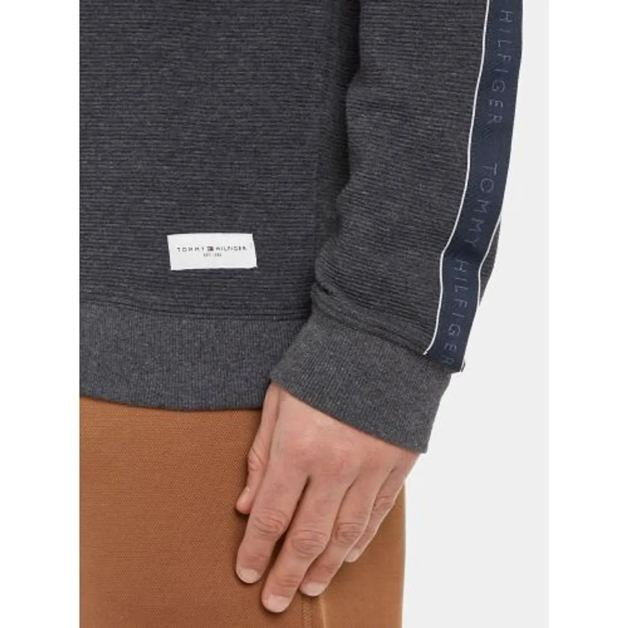 Tommy Hilfiger Mens Dark Grey HWK Sweatshirt