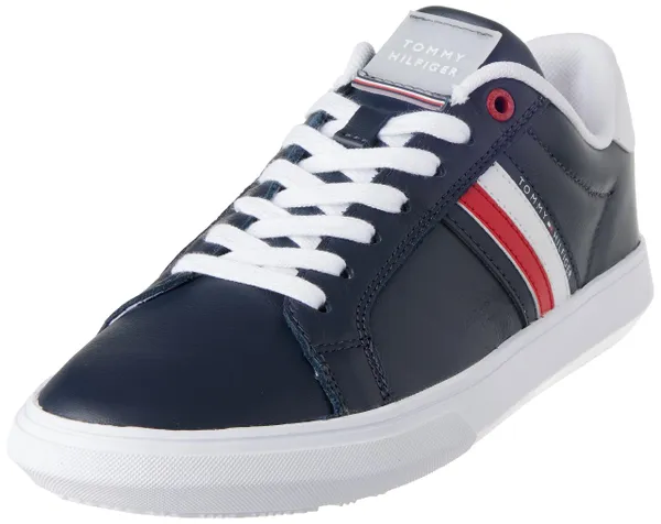 Tommy Hilfiger Men's Essential Leather Cupsole Sneaker