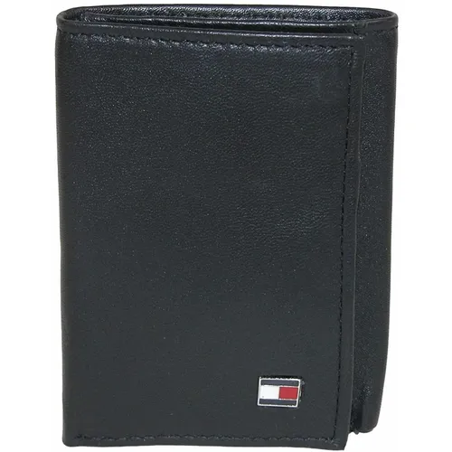 Tommy Hilfiger Men's Genuine Leather Slim Trifold Wallet