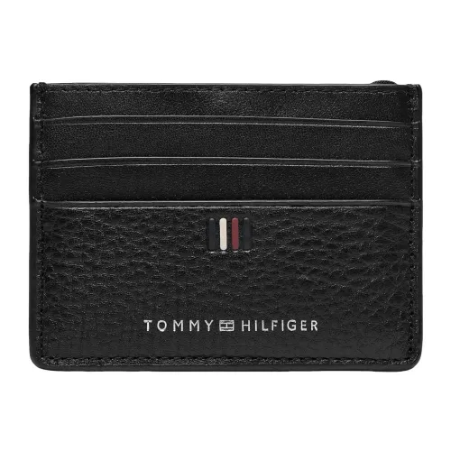 Tommy Hilfiger , Mens Leather Cardholder ,Black male, Sizes: ONE SIZE
