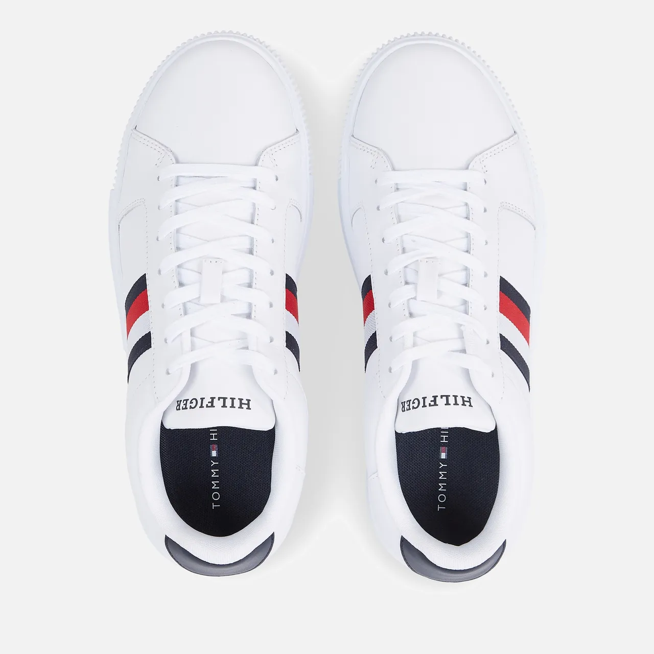 Tommy Hilfiger Men's Leather Cupsole Trainers