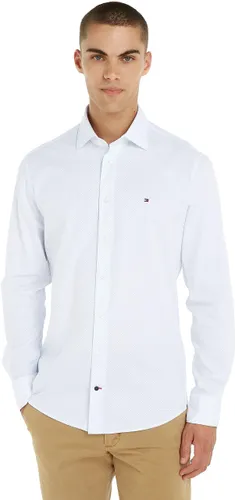 Tommy Hilfiger Men's Shirt Dobby Long-Sleeve