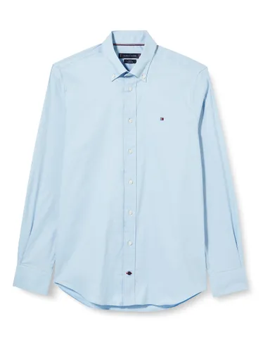 Tommy Hilfiger Men's Shirt Oxford Regular Fit Long Sleeve