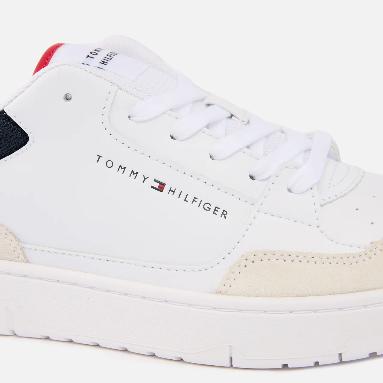 Tommy Hilfiger Men's Suede and Mesh Trainers