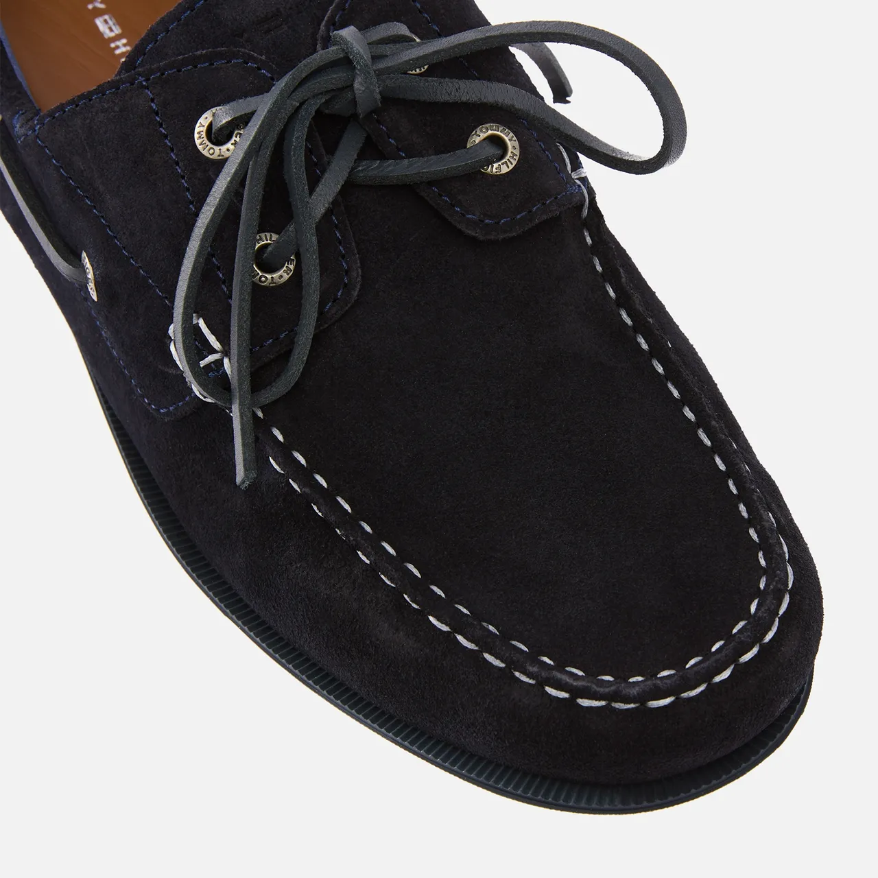 Tommy Hilfiger Men's Suede Boat Shoes - UK