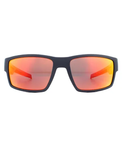 Tommy Hilfiger Mens Sunglasses TH 1806/S FLL UZ Matte Blue Red Mirror - One