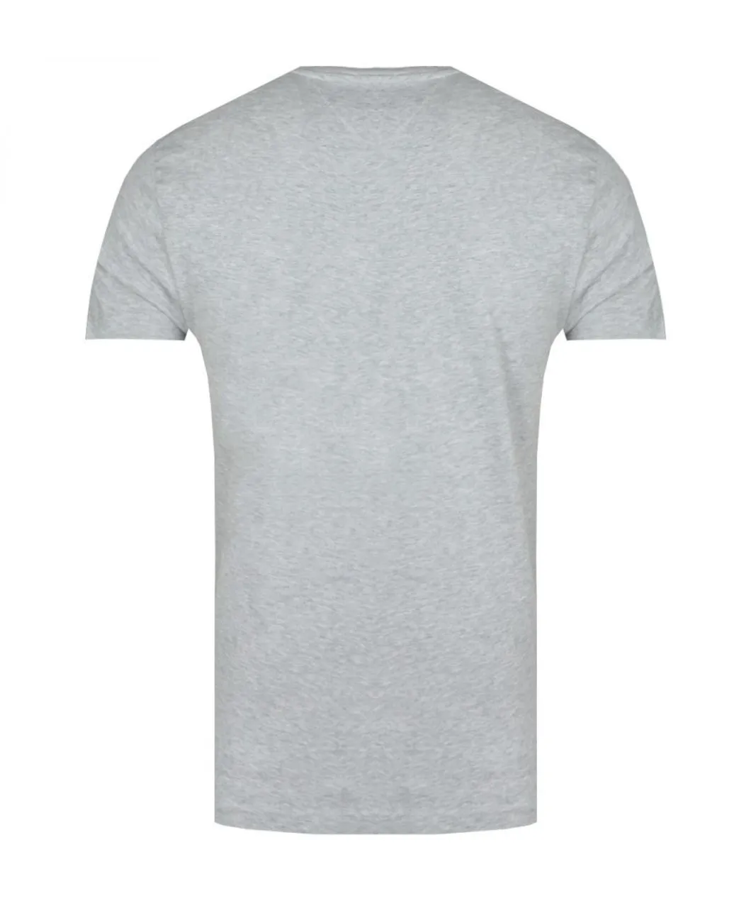 Tommy Hilfiger Mens Tee SS Core Logo Shirt Grey Cotton