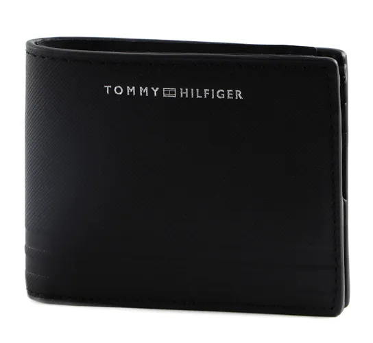 Tommy Hilfiger Men's TH Bus Leather Mini CC Wallet