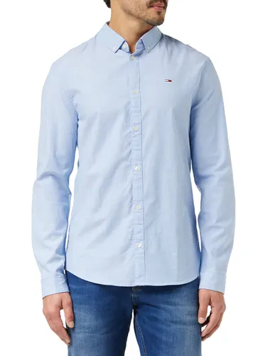 Tommy Hilfiger Men's Tjm Slim Stretch Oxford Shirt T-Shirt