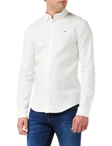 Tommy Hilfiger Men's Tjm Slim Stretch Oxford Shirt T-Shirt