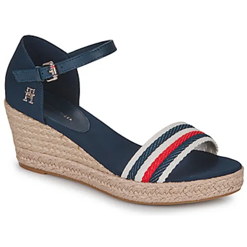 Tommy Hilfiger  MID WEDGE CORPORATE  women's Sandals in Marine