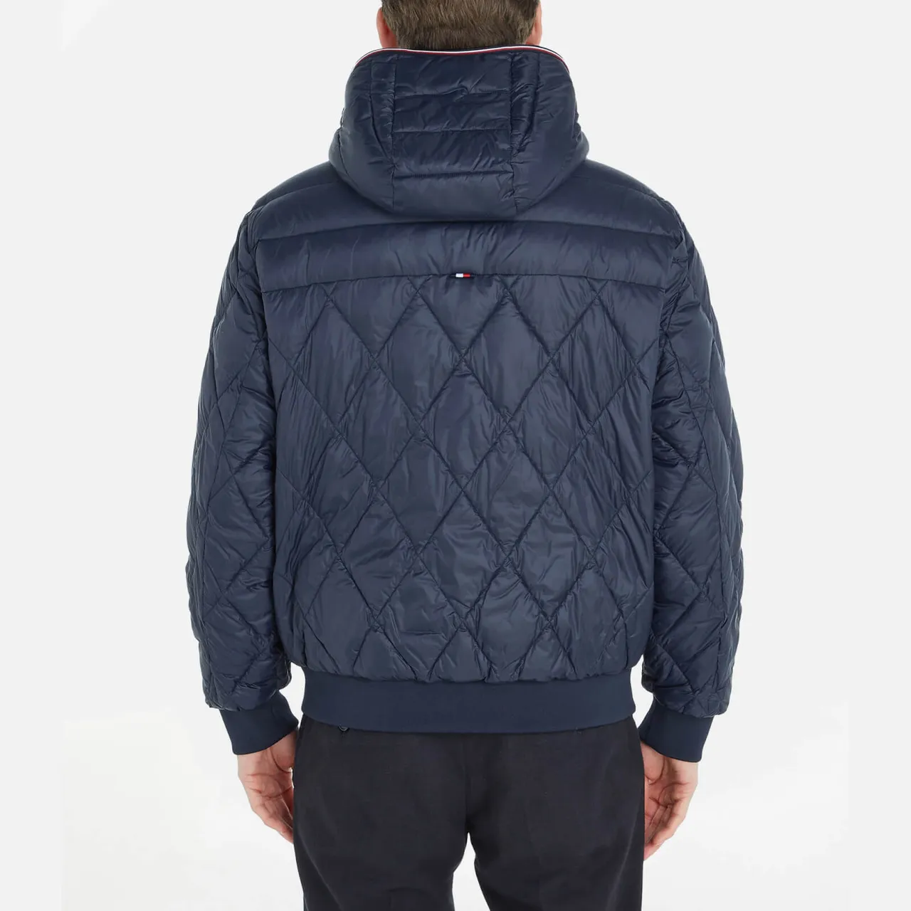 Tommy Hilfiger Mix Quilt Recycled Nylon Hooded Jacket