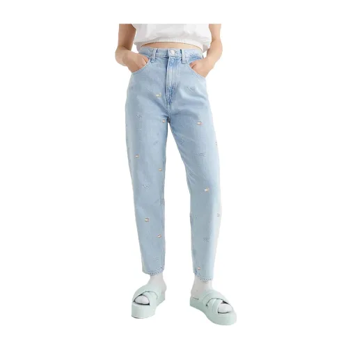 Tommy Hilfiger , Mom Jean Denim Pants Watch ,Blue female, Sizes: