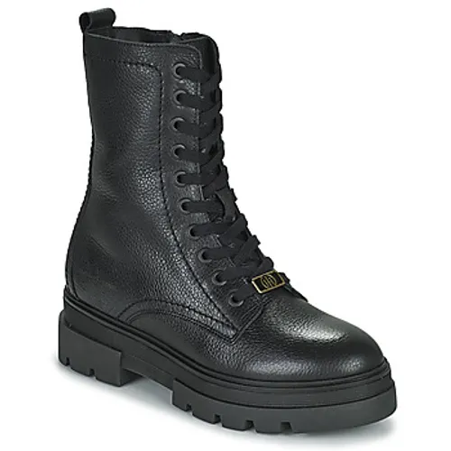 Tommy Hilfiger  MONOCHROMATIC LACE UP BOOT  women's Mid Boots in Black