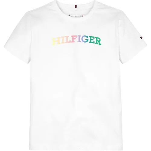 Tommy Hilfiger Monotype Logo T-Shirt - White