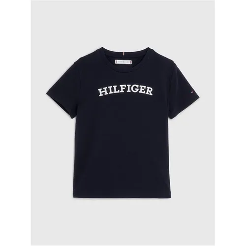 Tommy Hilfiger Monotype Short Sleeve Tee - Blue