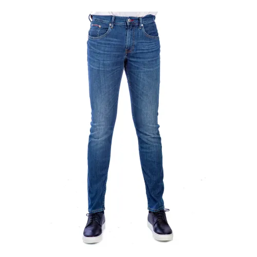 Tommy Hilfiger , Mw0Mw09596 911 Jeans ,Blue male, Sizes: