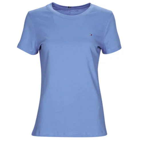 Tommy Hilfiger  NEW CREW NECK TEE  women's T shirt in Blue