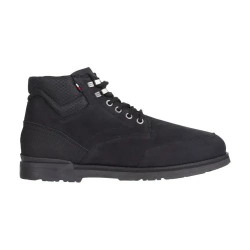Tommy Hilfiger , Outdoor Nubumix Boot ,Black male, Sizes: