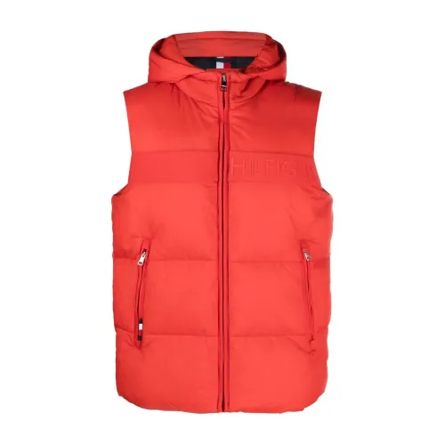 Tommy Hilfiger , Outerwear ,Red male, Sizes: