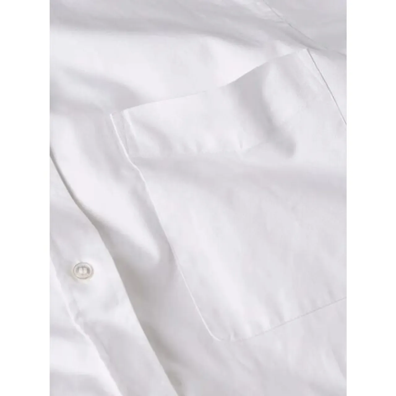 Tommy Hilfiger Oversized Oxford Shirt, Optic White - Optic White - Female