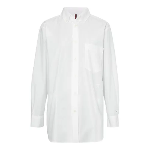 Tommy Hilfiger Oversized Shirt - White