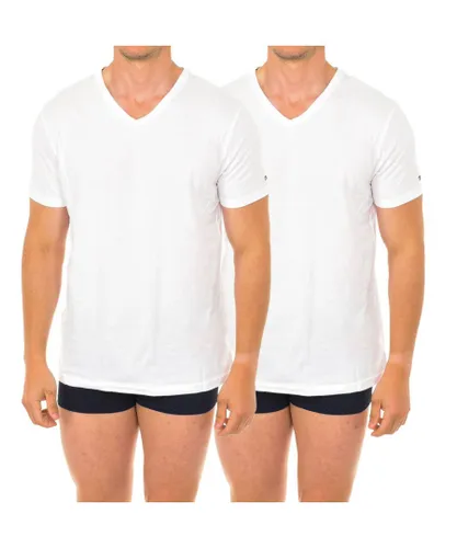 Tommy Hilfiger Pack-2 Mens short-sleeved T-shirts UM0UM01029 - White