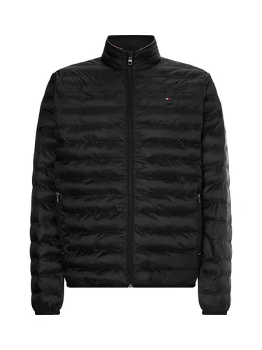 Tommy Hilfiger Packable Down Quilted Jacket - Black - Male