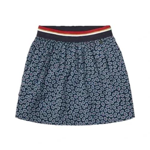 Tommy Hilfiger , Paisley Crepe Skirt ,Blue female, Sizes: