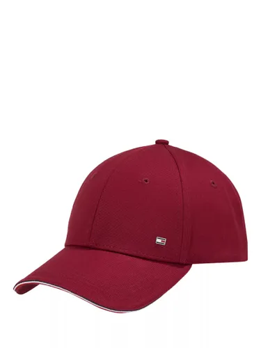Tommy Hilfiger Plain Logo Hat - Rouge - Male
