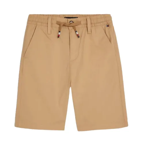 Tommy Hilfiger , Poplin Shorts Tommy Jeans ,Brown male, Sizes: